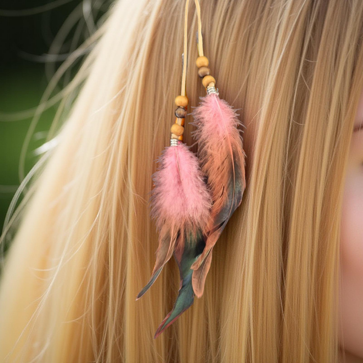 FEATHER HAIR ACCESSORIES