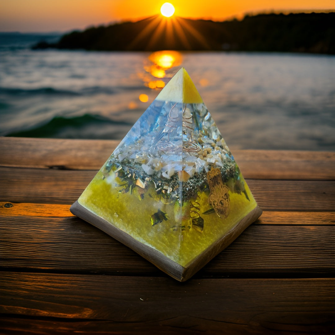 CUSTOM MADE ORGONITE PYRAMIDS