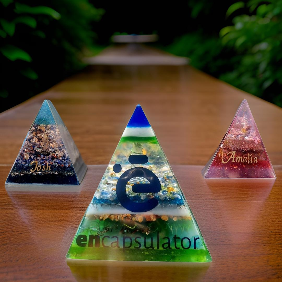 CUSTOM MADE ORGONITE PYRAMIDS