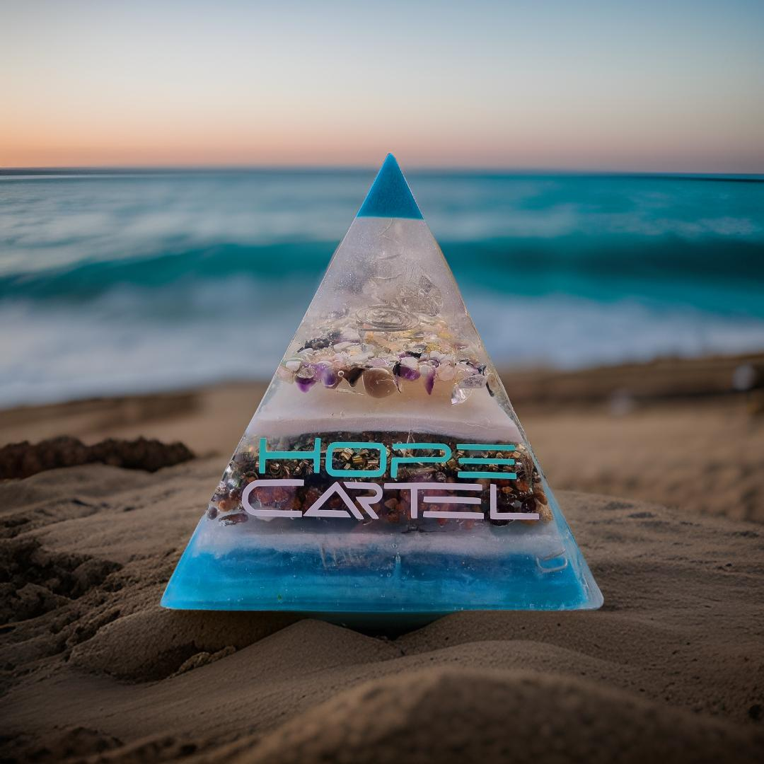 CUSTOM MADE ORGONITE PYRAMIDS