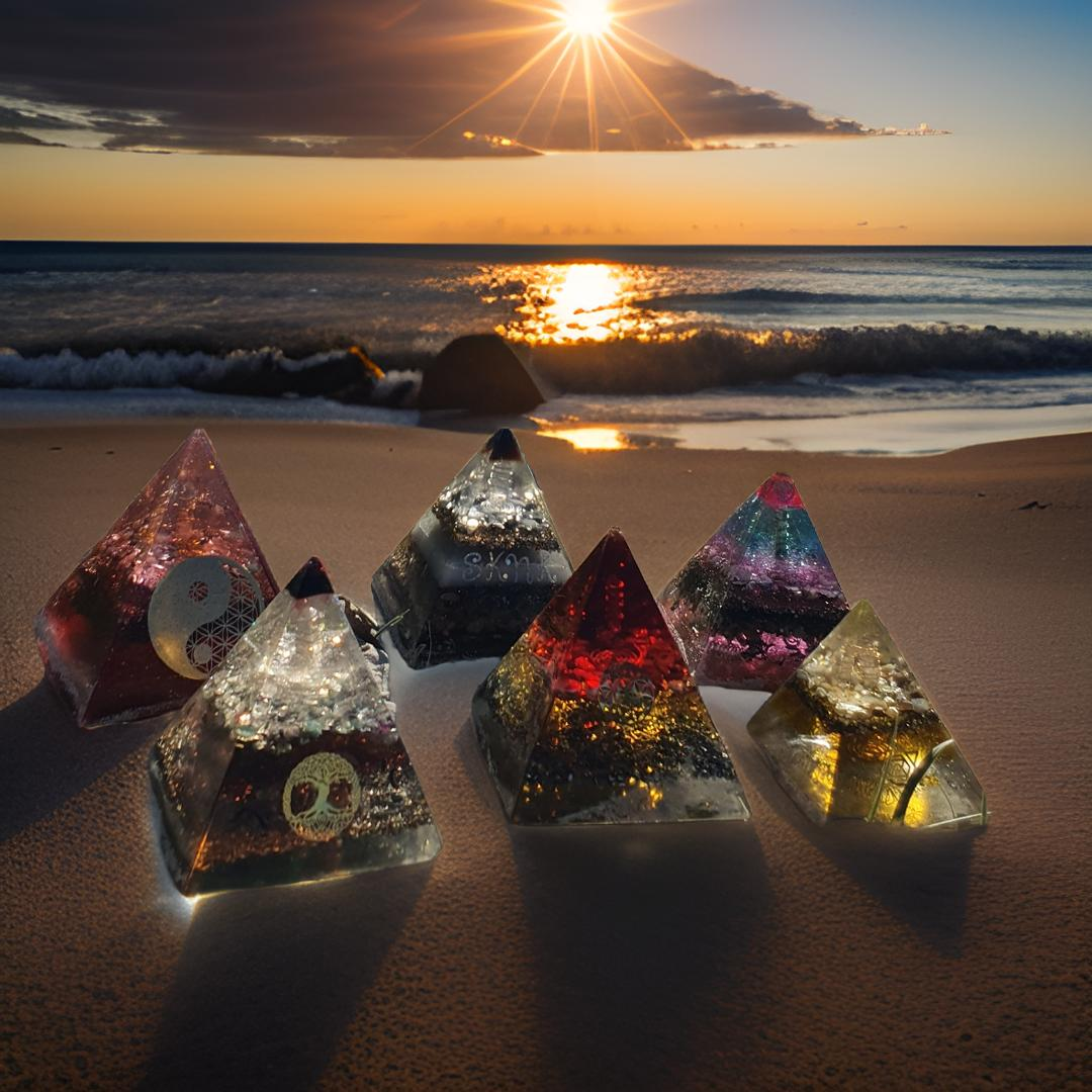 CUSTOM MADE ORGONITE PYRAMIDS