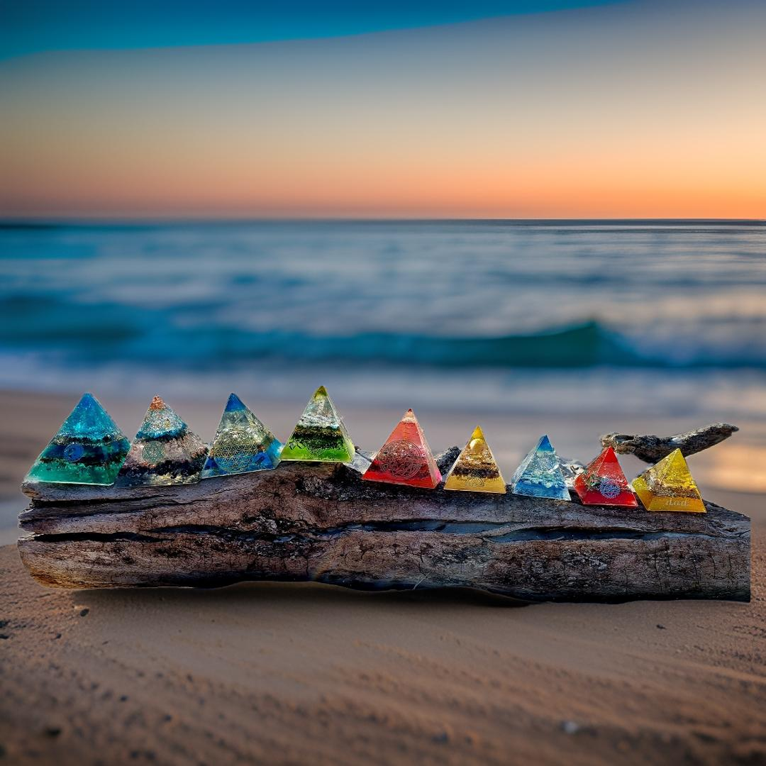 CUSTOM MADE ORGONITE PYRAMIDS