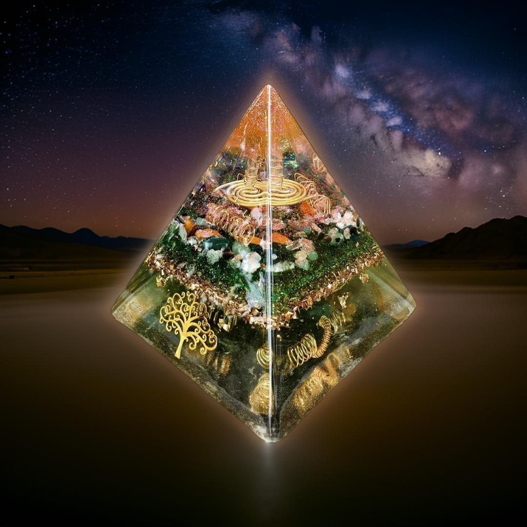 CUSTOM MADE ORGONITE PYRAMIDS
