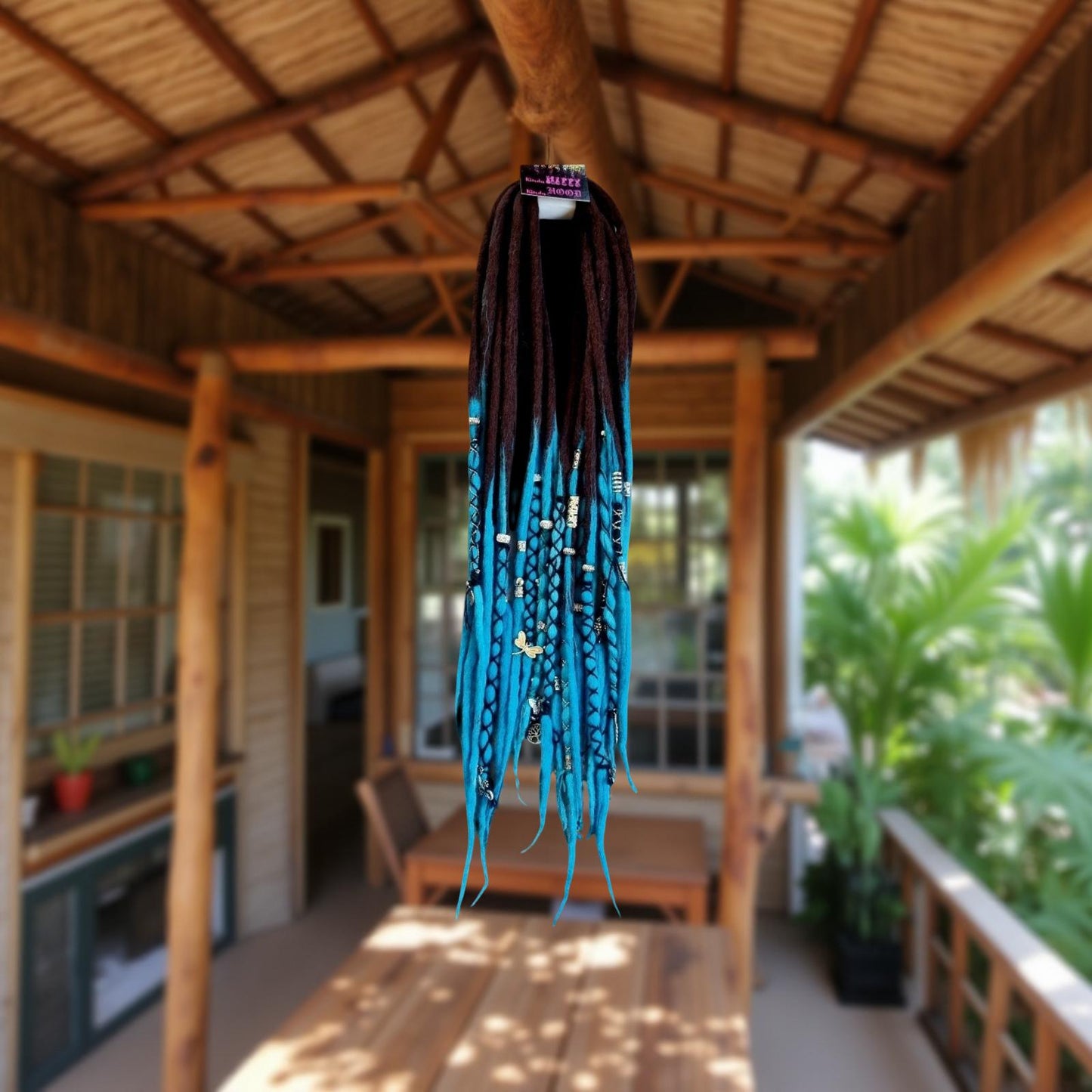 CUSTOM MADE WOOL DREADLOCK EXTENSIONS