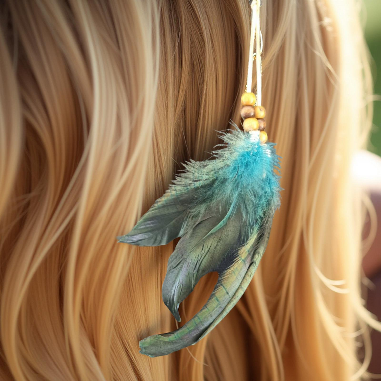 FEATHER HAIR ACCESSORIES