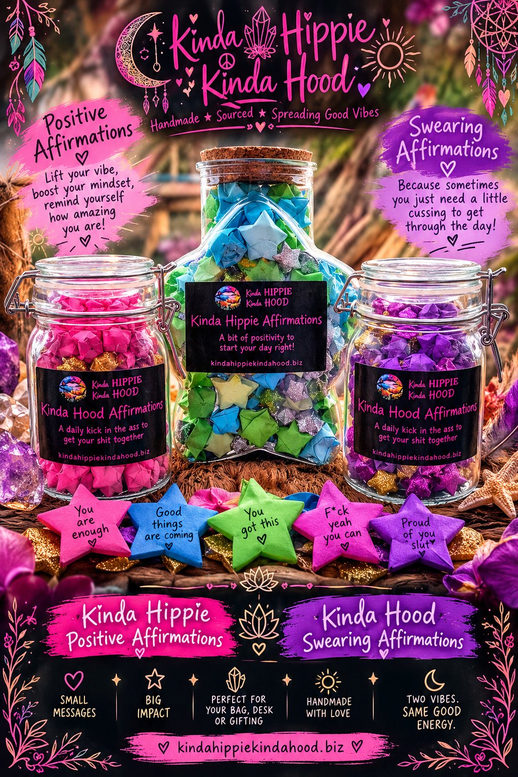 STAR AFFIRMATION JARS